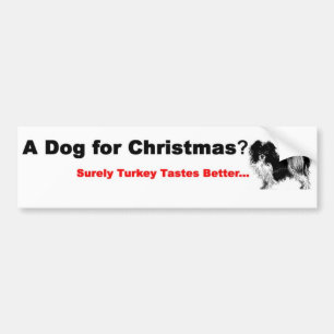 Adesivo Para Carro Xmas dos amantes do cão