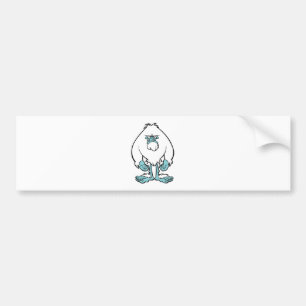 Adesivo Para Carro Yeti desapontado