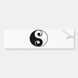 Adesivo Para Carro Yin Yang