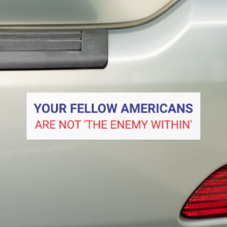 Adesivo Para Carro Your Fellow Americans Unity Political 