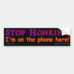 Adesivo Para Carro z para de Honking