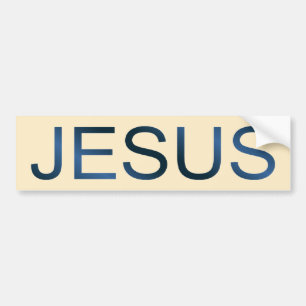 Adesivo Para Carro ZAZZLE_Jesus