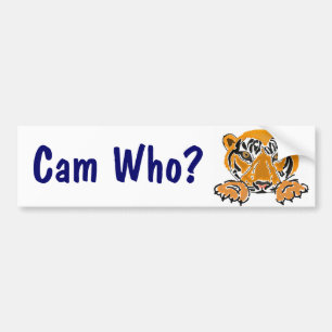 Adesivo Para Carro ZC- came quem? Tigres Bumpersticker