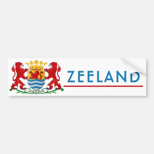 Adesivo Para Carro Zeeland (Frente)