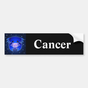 Adesivo Para Carro Zodíaco bonito do cancer