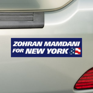 Adesivo Para Carro Zohran Mamdani para NYC 2025