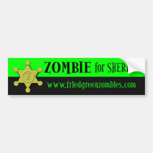 Adesivo Para Carro Zombi para o xerife