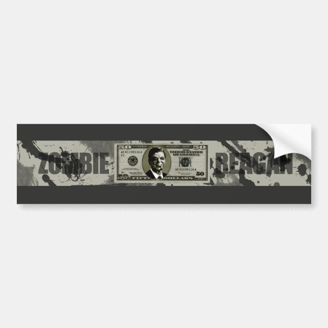 Adesivo Para Carro Zombi Reagan (Frente)