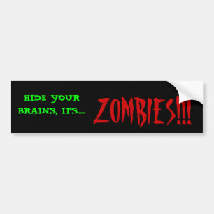 Adesivo Para Carro Zombis!!