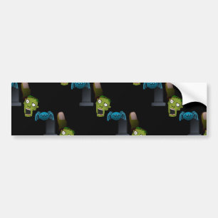 Adesivo Para Carro zumbi