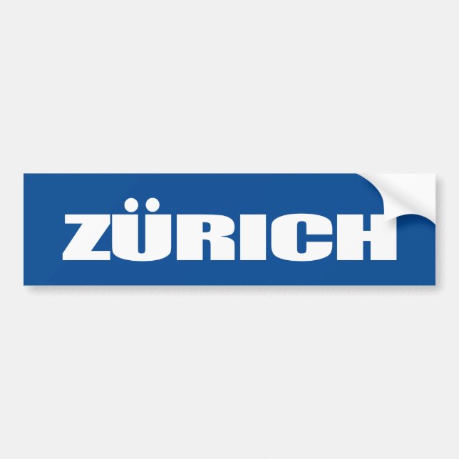 Adesivo Para Carro Zurich (Frente)