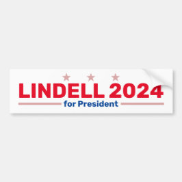 adesivo para-choques do Lindell 2024