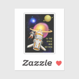 Adesivo Para o espaço e além