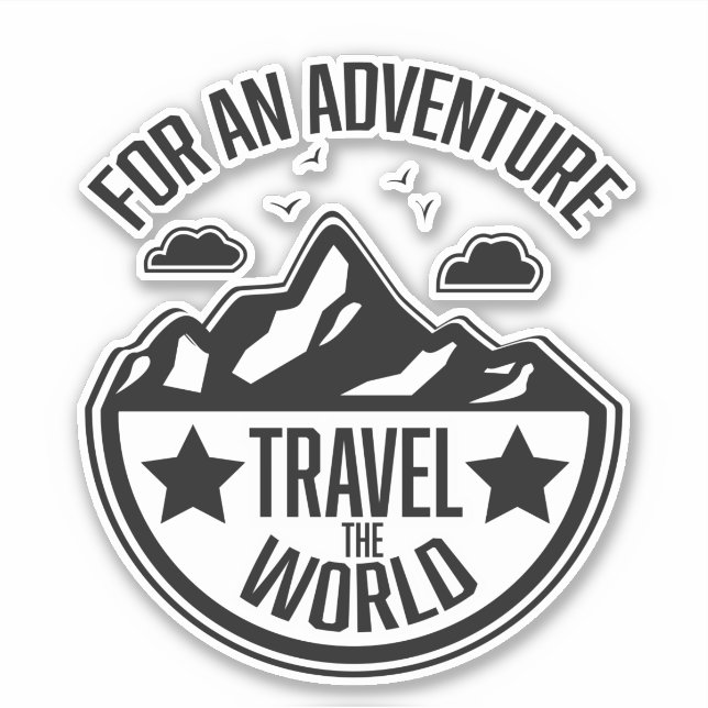 Adesivo Para Uma Aventura (Frente)