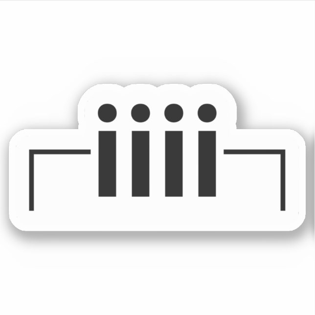 Adesivo Parabéns [ Bolo ] Vinheta Emoticon Japonês (Frente)