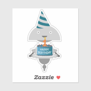 Adesivo Parabéns Mia Sticker