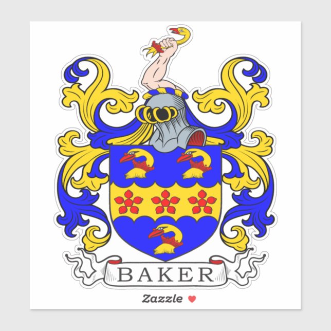 Adesivo Parada da Família Baker (Folha)