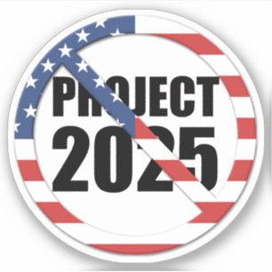 Adesivo Parar Projeto 2025