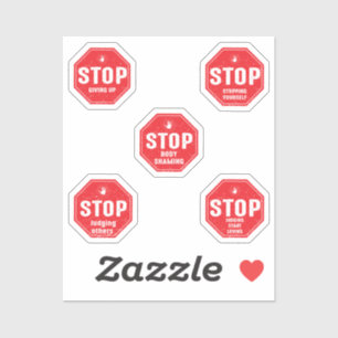 Adesivo Parar Sinal I Sticker