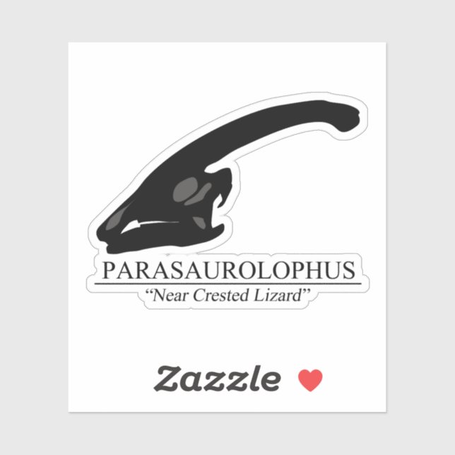 Adesivo Parasaurolophus (Folha)