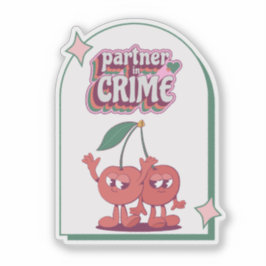 Adesivo Parceiro no Crime