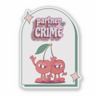 Adesivo Parceiro no Crime