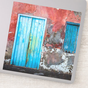 Adesivo Parede, porta e obturadores coloridos