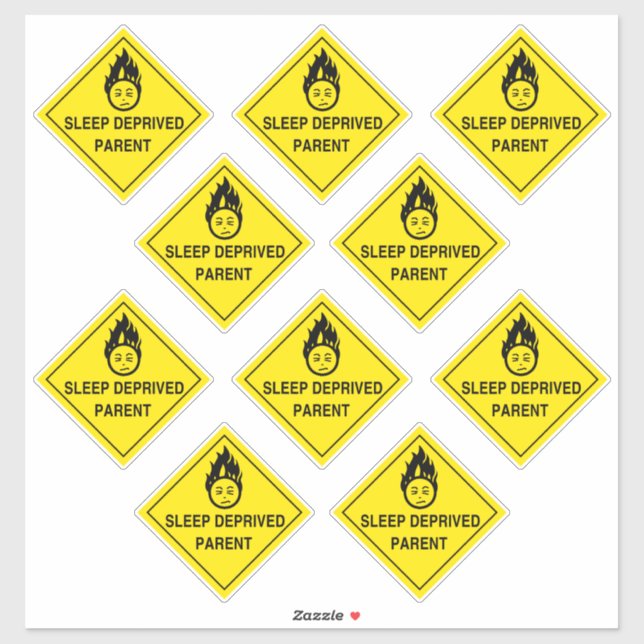 Adesivo Parente Privado do Sono (Folha)