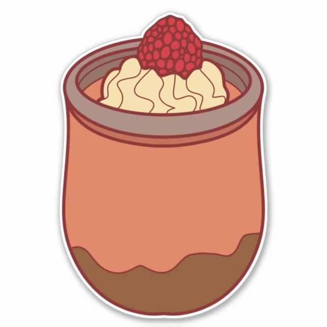 Adesivo Parfait de Chocolate (Frente)