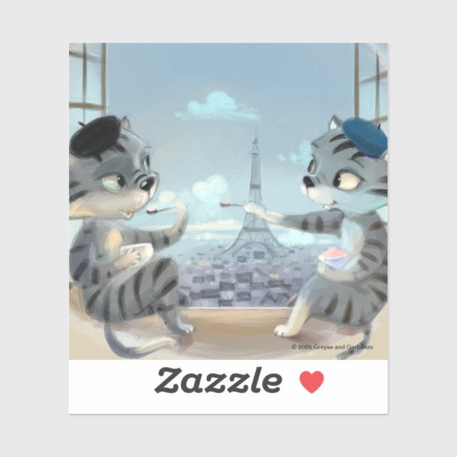 Adesivo Paris por Day Vinyl Sticker - Joy (Várias dimensõe (Folha)