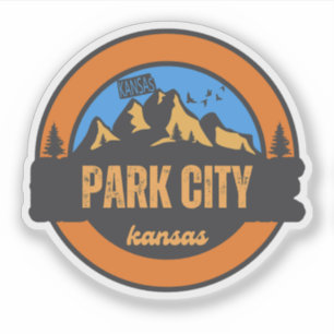 Adesivo Park City, Kansas