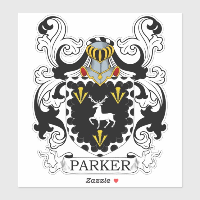 Adesivo Parker Family Crest (Folha)