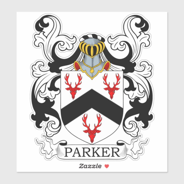 Adesivo Parker Family Crest (Folha)