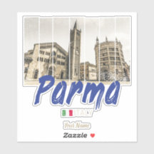 Parma Emilia-Romagna Itália Vintage Souvenir