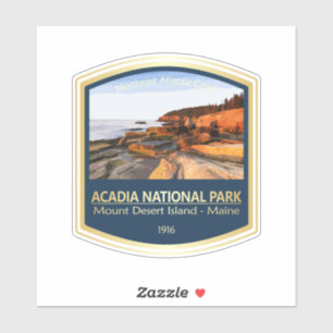 Adesivo Parque Nacional Acadia (PF1)