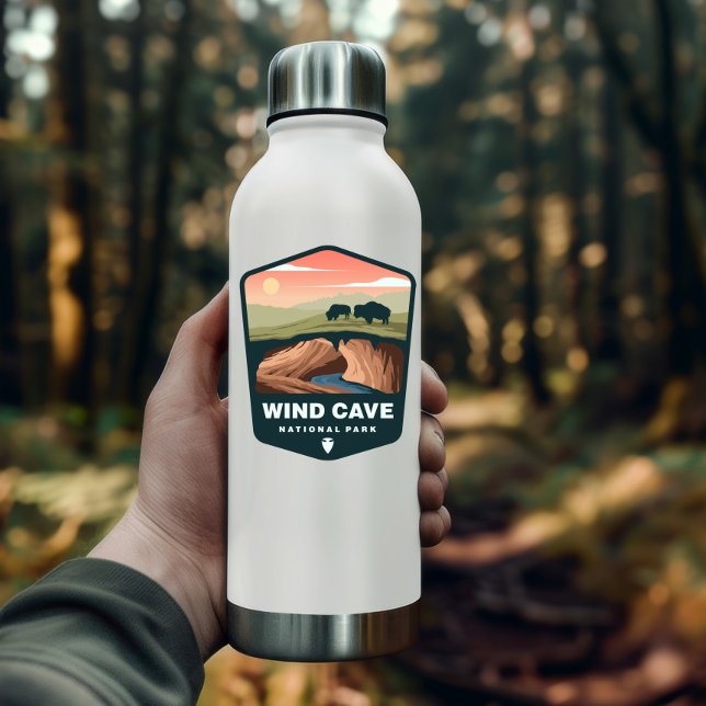 Adesivo Parque Nacional da Caverna Eólica | Autocolante (Wind Cave National Park Sticker)