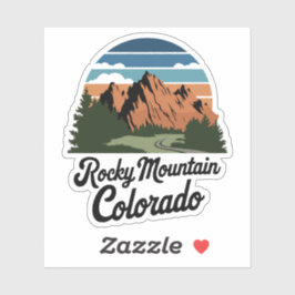 Adesivo Parque Nacional da Montanha Rochosa