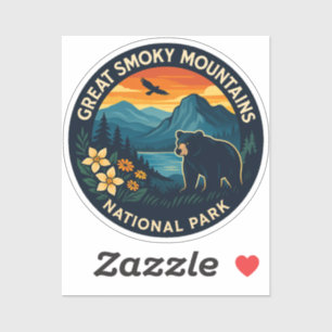 Adesivo Parque Nacional das Grandes Montanhas Fumosas