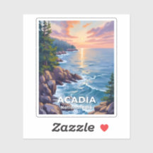 Parque Nacional de Acadia | Pintura de Viagem de A