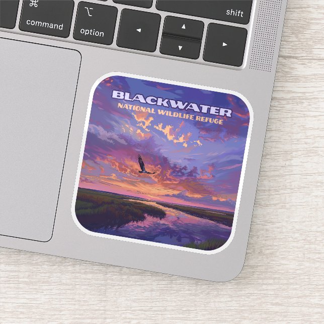 Adesivo Parque Nacional de Refúgio de Vida Selvagem em Bla (Detalhe)