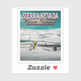 ADESIVO PARQUE NACIONAL DE SIERRA NEVADA - ESPANHA ANDALUS