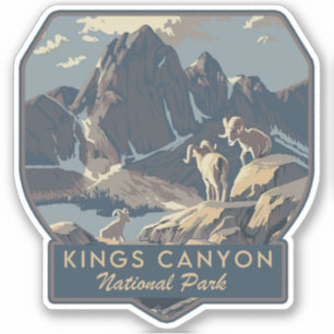 Adesivo Parque Nacional do Kings Canyon