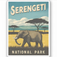 Parque Nacional do Serengeti, Viagens vintage Retr