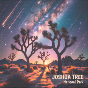 Adesivo Parque Nacional Joshua Tree Chuva de Meteoros Via