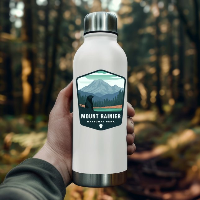 Adesivo Parque Nacional Monte Rainier | Autocolante (Mount Rainier National Park Sticker)