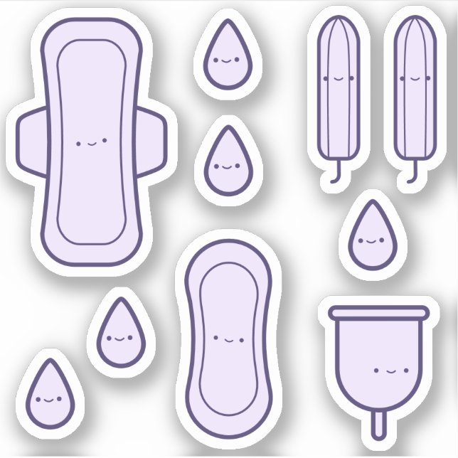 Adesivo Parte do Primeiro Período do Conjunto de Pad Roxo- (Frente)