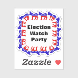 Adesivo Partido Democrata do Observatório Eleitoral