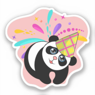 Adesivo Partido Panda