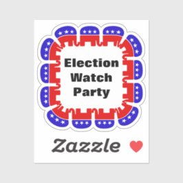 Adesivo Partido Republicano do Observatório Eleitoral