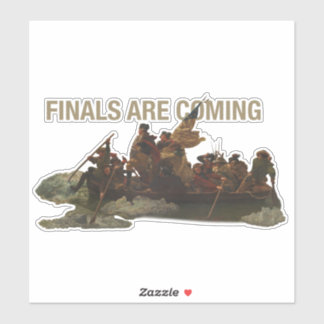 Adesivo Passagem do Rio Delaware por George Washington